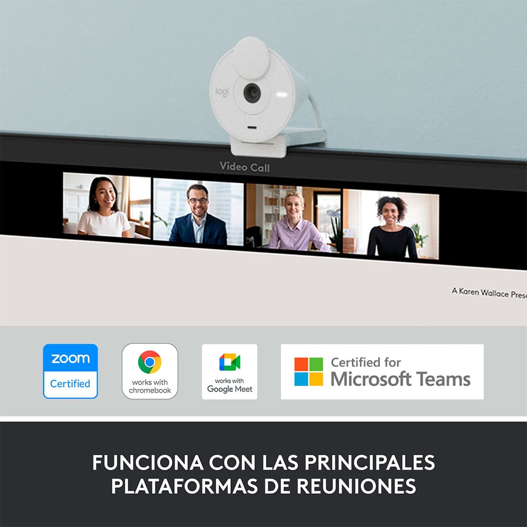 Webcam Logitech Brio 300 Full HD white (7)
