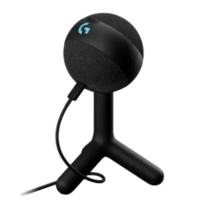 Micrófono Logitech Yeti Orb con condensador RGB para juegos